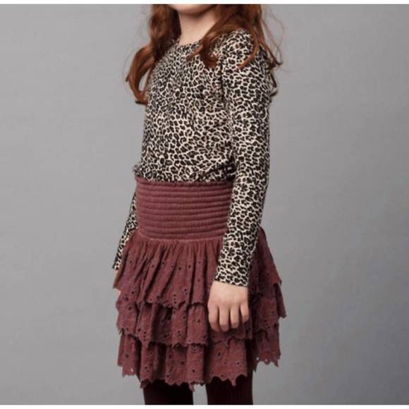 NEW MARMAR COPENHAGEN leopard long sleeve shirt in brown - Picture 2 of 3